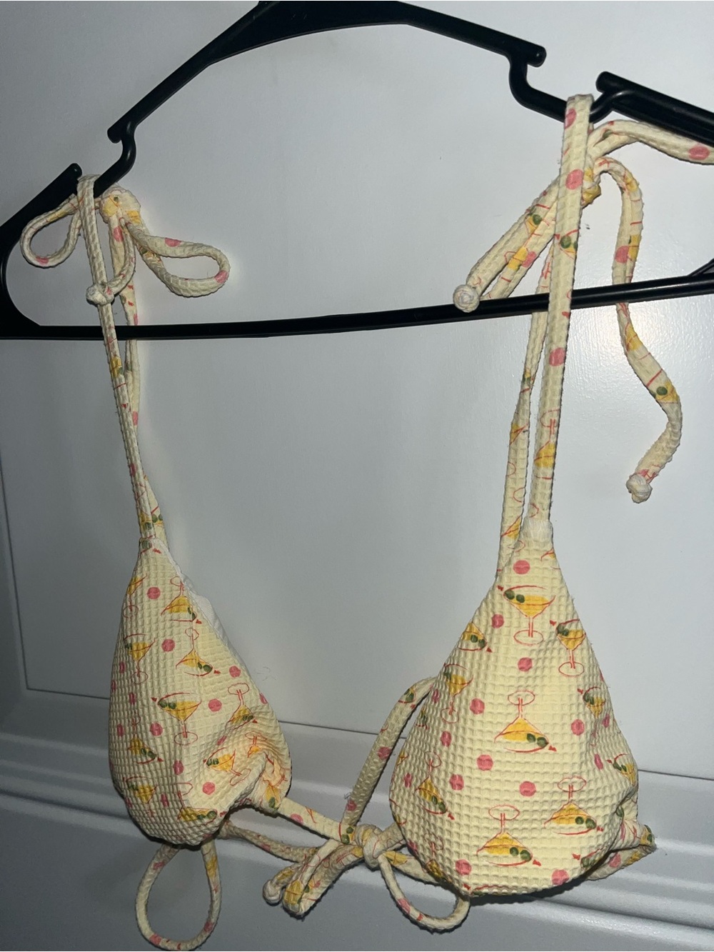Dippin' Daisy's Yellow Tie Bikini Top